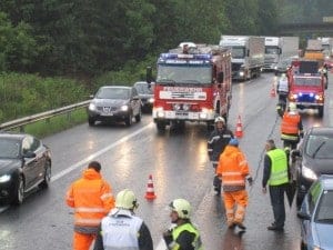 Verkehrsunfall A9