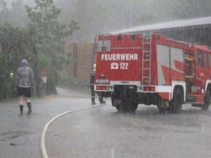 Unwetter Einsatz