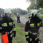 Wirtschaftsgebäudebrand - Übung