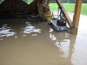 Hochwasser-Einsatz
