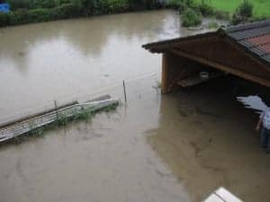 Hochwasser-Einsatz