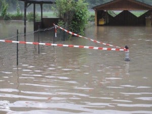 Hochwasser-Einsatz