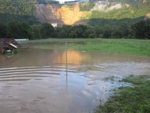 Hochwasser-Einsatz