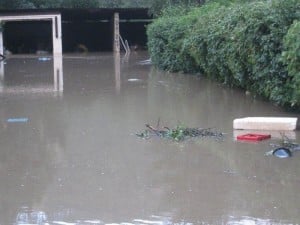 Hochwasser-Einsatz