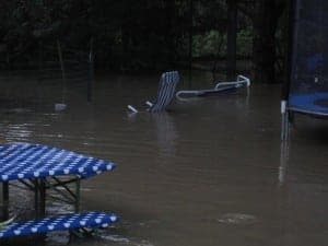 Hochwasser-Einsatz