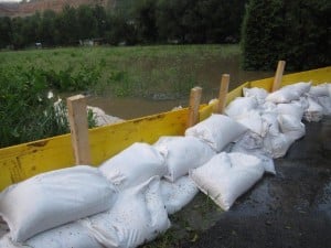 Hochwasser-Einsatz