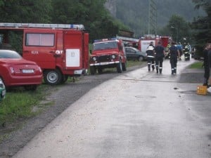 Hochwasser-Einsatz