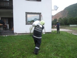 Hochwasser-Einsatz