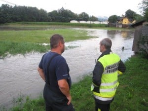 Hochwasser-Einsatz