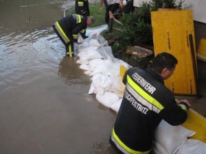 Hochwasser-Einsatz