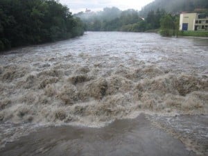Hochwasser-Einsatz