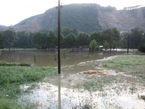 Hochwasser-Einsatz