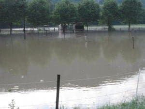 Hochwasser-Einsatz