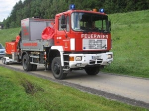 Hochwasser-Einsatz