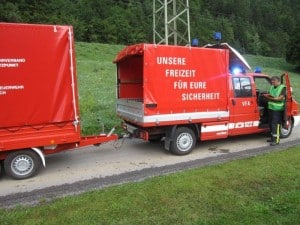 Hochwasser-Einsatz