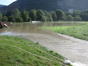 Hochwasser-Einsatz