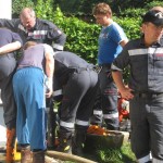 Hochwasser-Einsatz