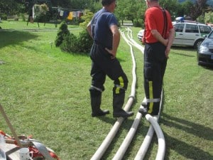 Hochwasser-Einsatz