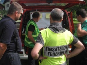 Hochwasser-Einsatz