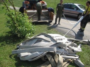 Hochwasser-Einsatz