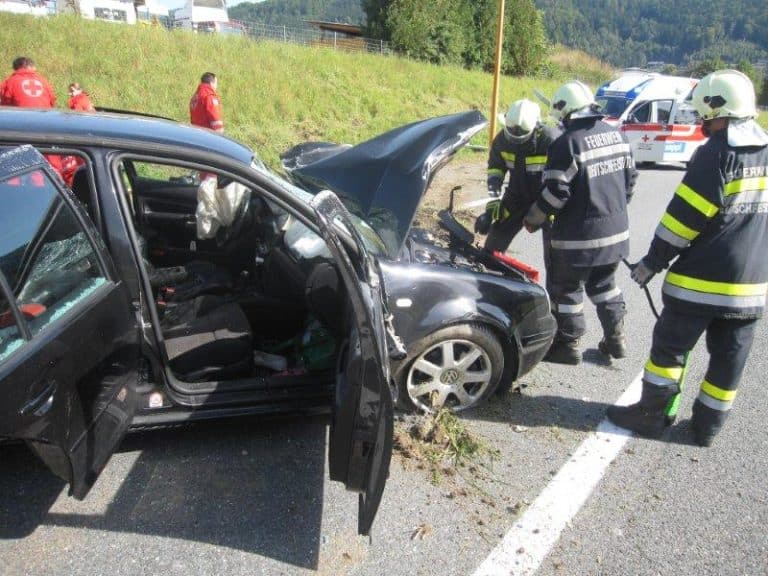 PKW Überschlag A9