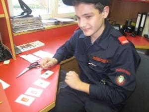Wissenstestübung