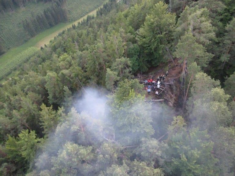 Waldbrand Stübing