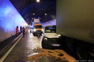 Verkehrsunfall A9 im Gratkorntunnel