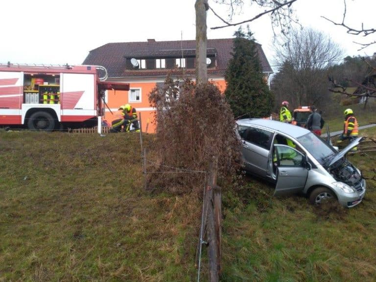 Verkehrsunfall auf L35