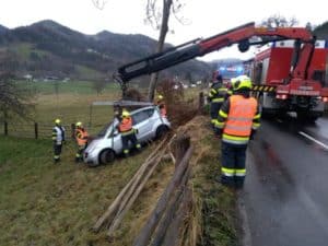 Verkehrsunfall auf L35