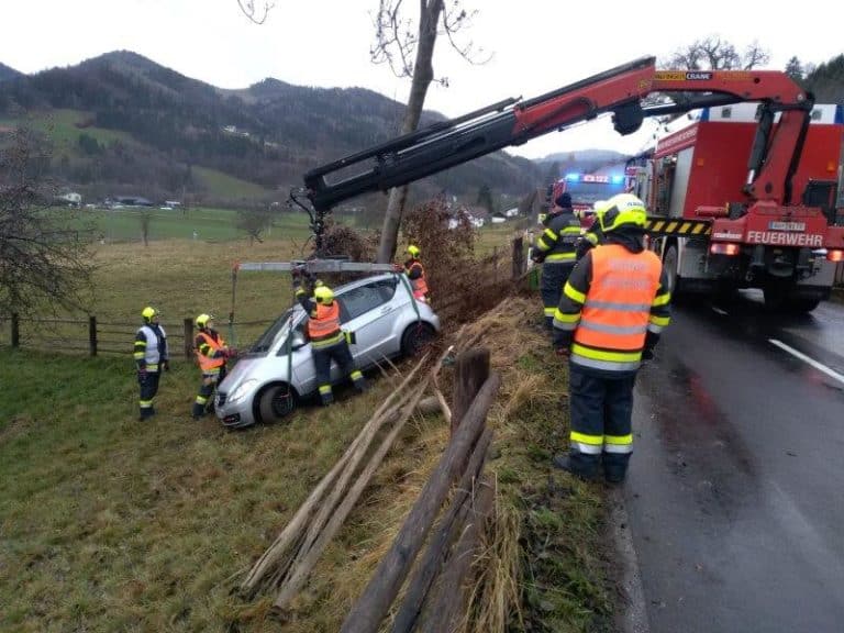 Verkehrsunfall auf L35